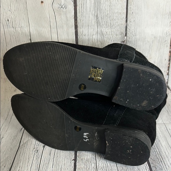 Vince Camuto black Suede Ankle Boots - Picture 5 of 6